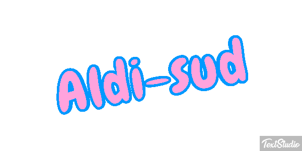 Aldi-süd Текстовый эффект