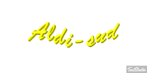 Aldi-süd Текстовый эффект