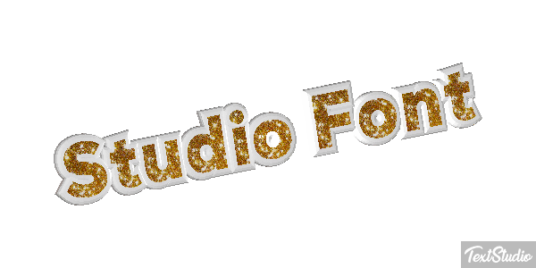 Studio Font Tekst effect
