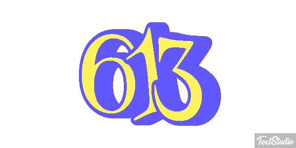 613 Efecto de texto