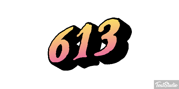 613 Efecto de texto
