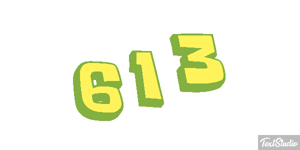 613 Efecto de texto