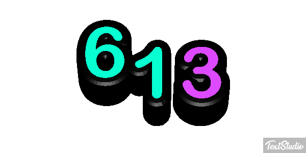 613 Efecto de texto