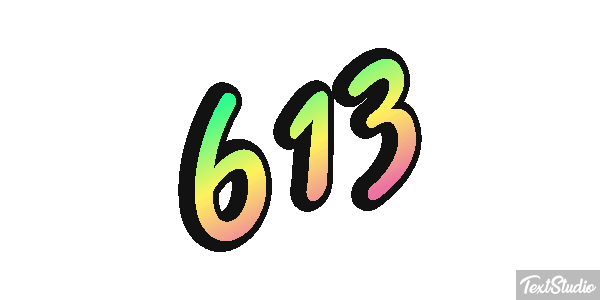 613 Efecto de texto