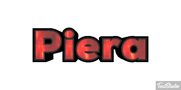 Piera Effetto testo