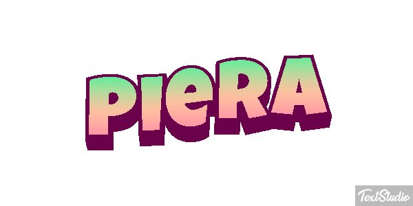 Piera Effetto testo