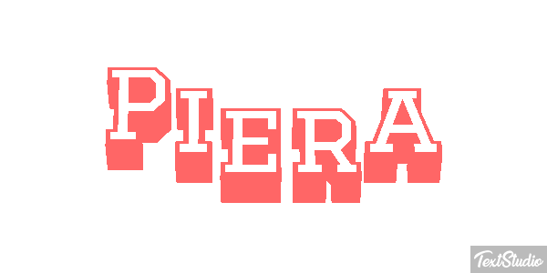 Piera Effetto testo