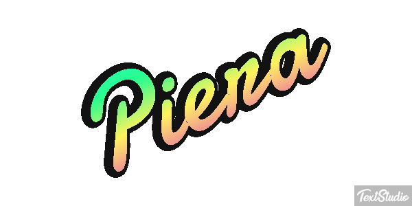 Piera Effetto testo