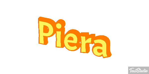 Piera Effetto testo