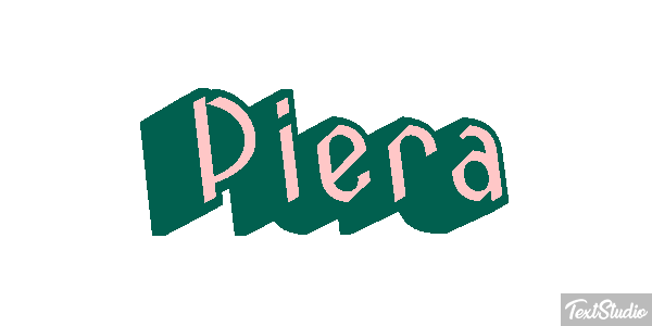 Piera Effetto testo
