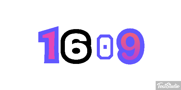 1609 Tekst effect