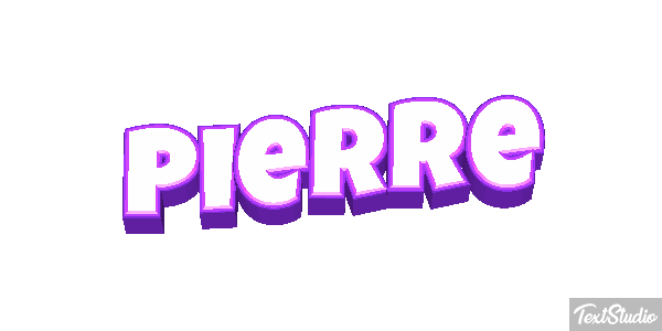 Pierre Текстовый эффект