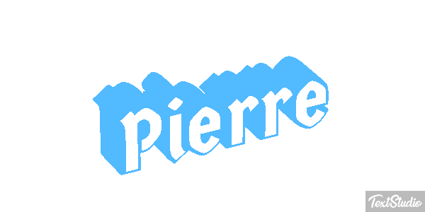 Pierre Текстовый эффект