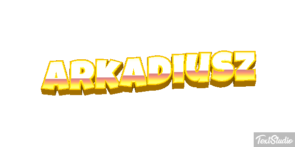 Arkadiusz Efekt tekstowy