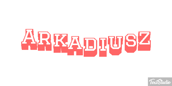 Arkadiusz Efekt tekstowy