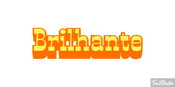 Brilhante Text effect