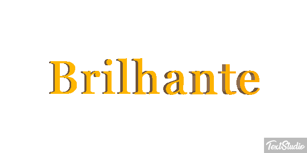 Brilhante Text effect