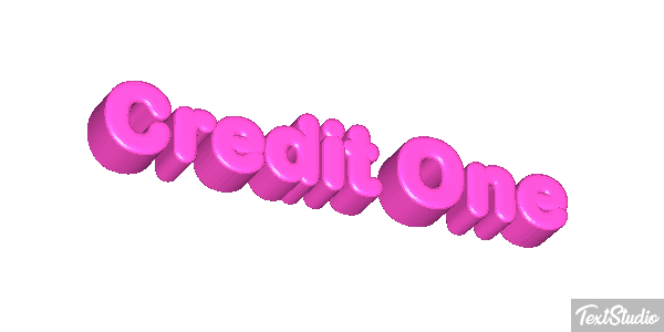 Credit One Текстовый эффект