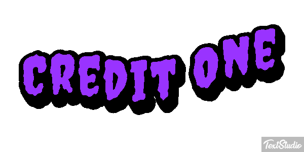 Credit One Текстовый эффект