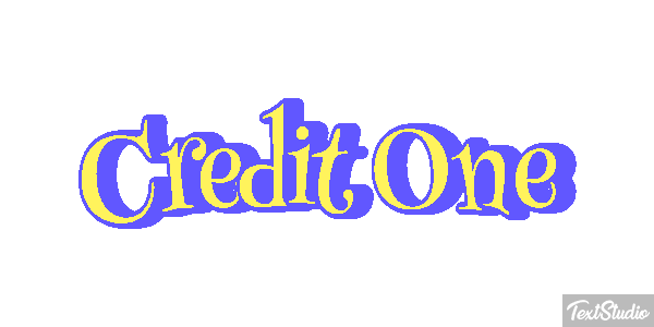 Credit One Текстовый эффект