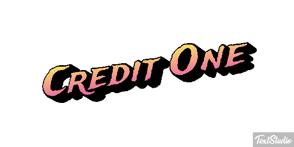 Credit One Текстовый эффект