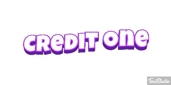 Credit One Текстовый эффект