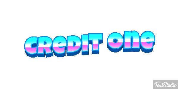 Credit One Текстовый эффект