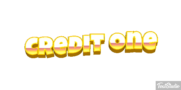 Credit One Текстовый эффект