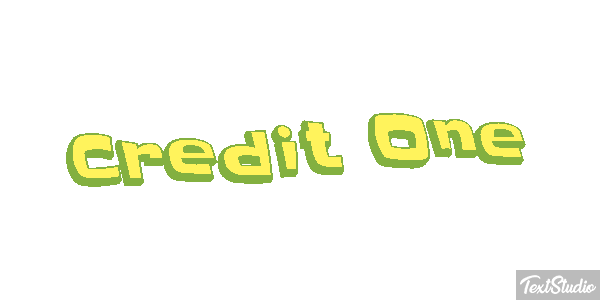 Credit One Текстовый эффект