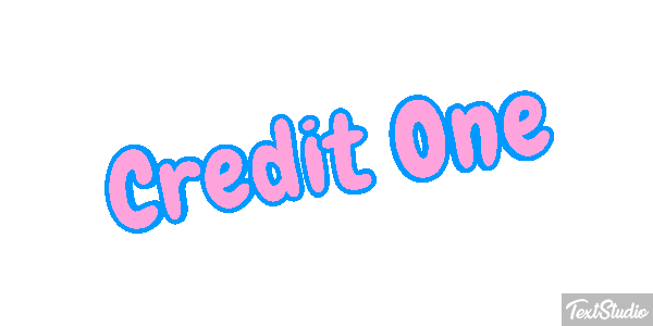 Credit One Текстовый эффект