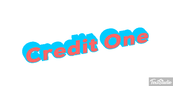 Credit One Текстовый эффект