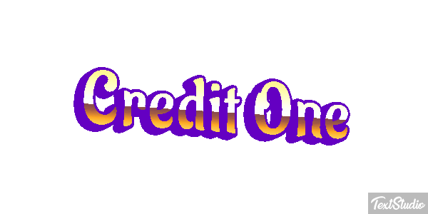 Credit One Текстовый эффект