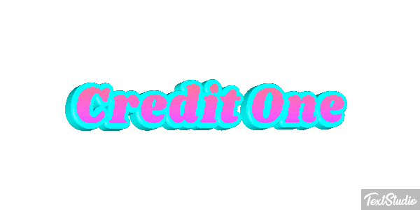 Credit One Текстовый эффект