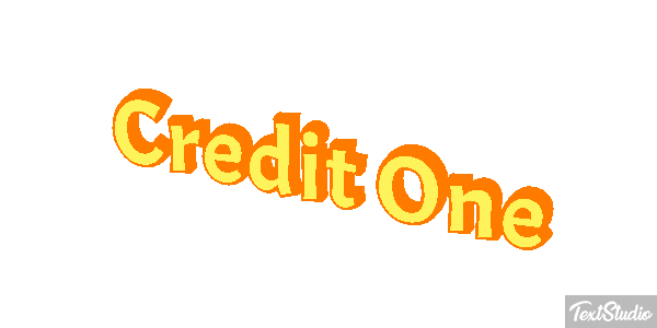 Credit One Текстовый эффект