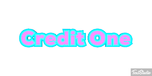 Credit One Текстовый эффект