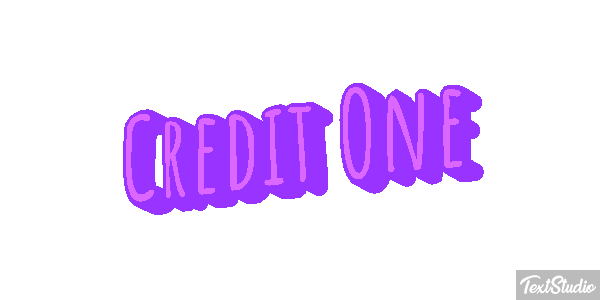 Credit One Текстовый эффект