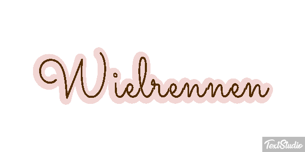 Wielrennen Tekst effect