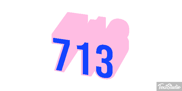 713 Text effect