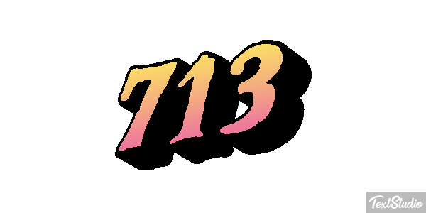 713 Text effect
