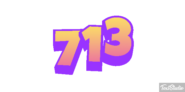 713 Text effect
