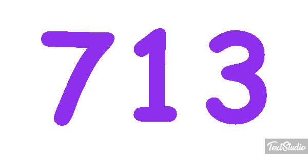 713 Text effect