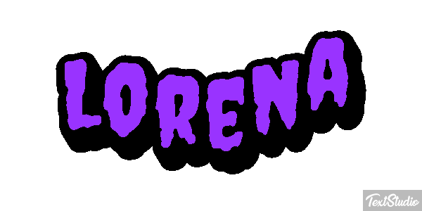 Lorena Text effect