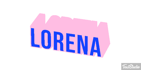 Lorena Text effect