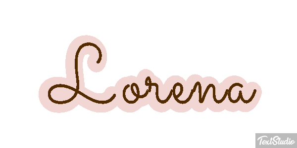 Lorena Text effect