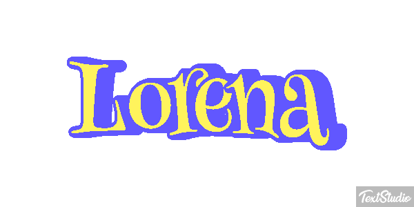 Lorena Text effect