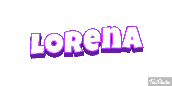 Lorena Text effect
