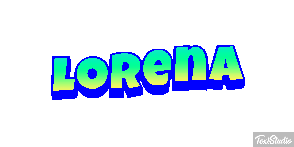 Lorena Text effect