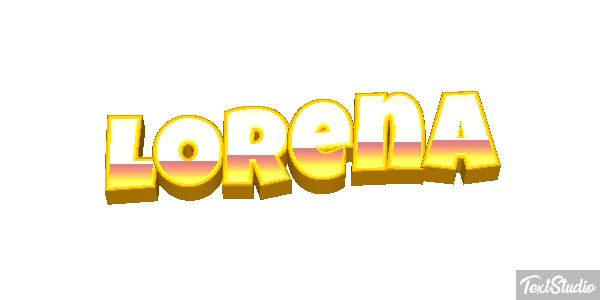 Lorena Text effect
