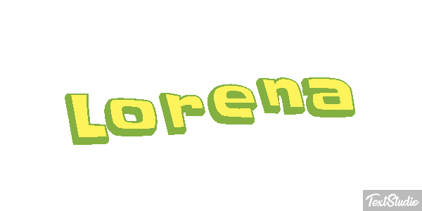 Lorena Text effect