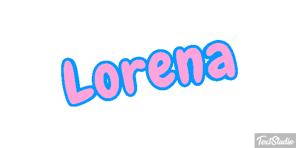 Lorena Text effect